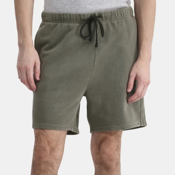 No Boundaries Soft Fleece Jogger Shorts Men’s Green 2XL (44-46) BNWT - Picture 1 of 11